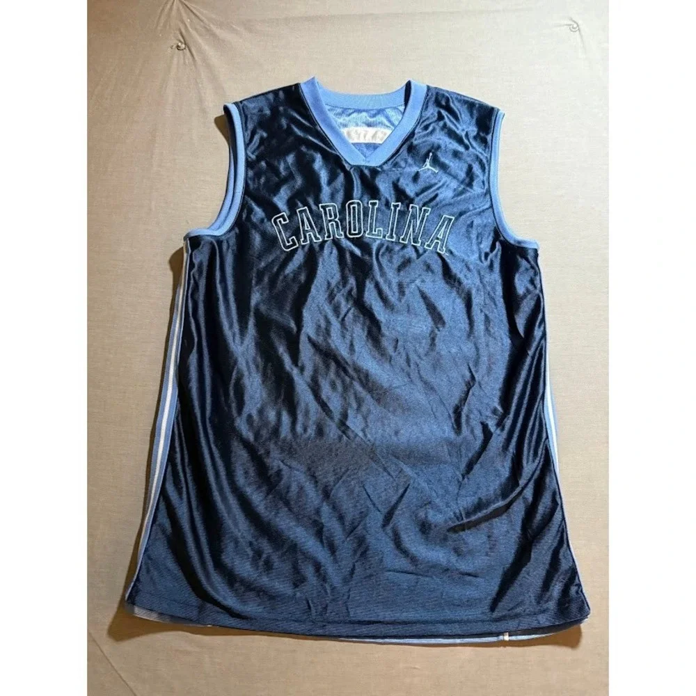 Jordan UNC‎ Tar Heels Basketball Reversible Jersey Blue Men's Large